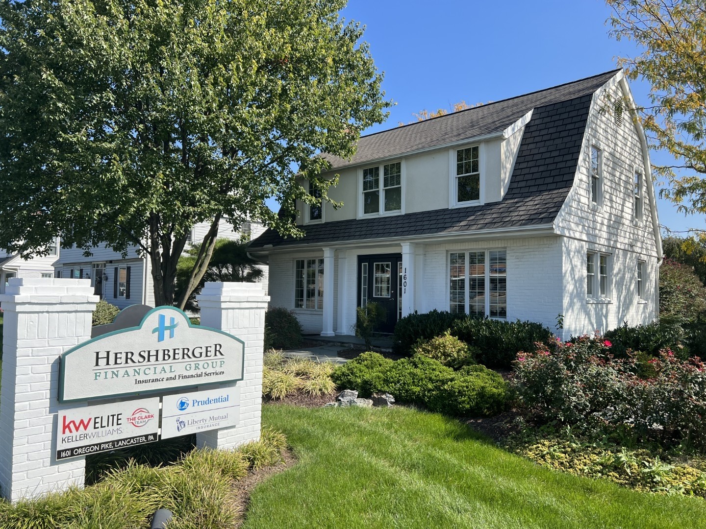 Exterior of the Lancaster office building.
